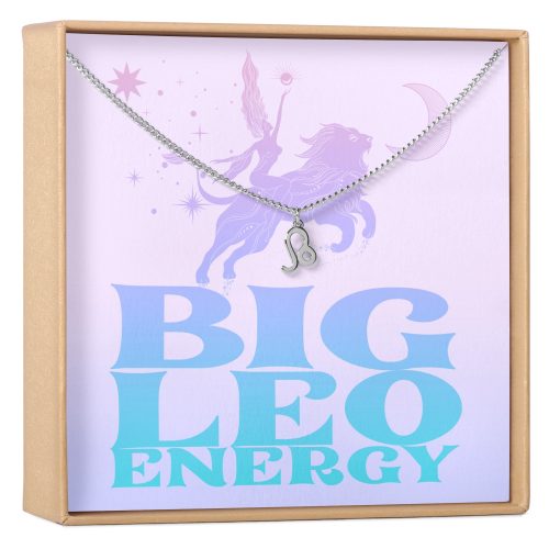 Big Leo Energy Zodiac Necklace - Dear Ava