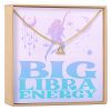 Big Libra Energy Zodiac Necklace - Dear Ava