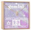 Celestial Gemini Zodiac Necklace - Dear Ava