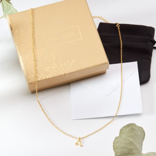 celestial leo zodiac necklace 372828