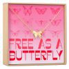 Christmas Gift for Daughter Butterfly Pendant Necklace - Dear Ava