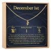 December 1st Sagittarius Necklace - Dear Ava