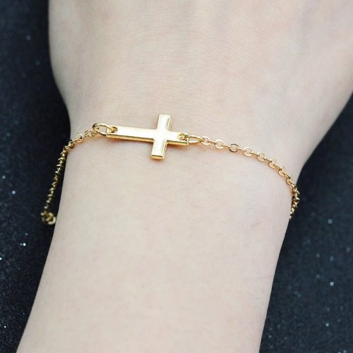 elegant minimalist cross bracelets a symbol of faith and style 122446