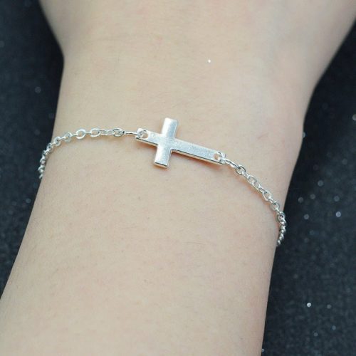 elegant minimalist cross bracelets a symbol of faith and style 128995