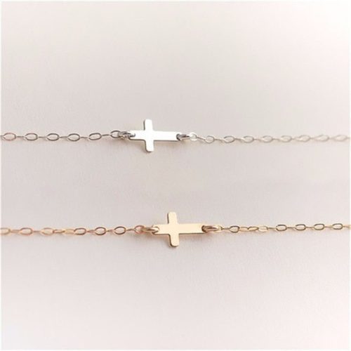 elegant minimalist cross bracelets a symbol of faith and style 247716