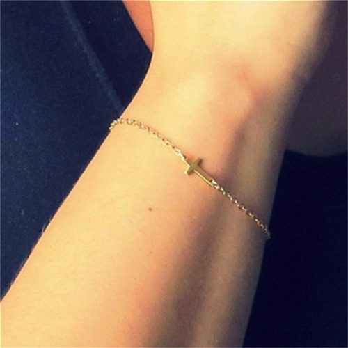 elegant minimalist cross bracelets a symbol of faith and style 625541