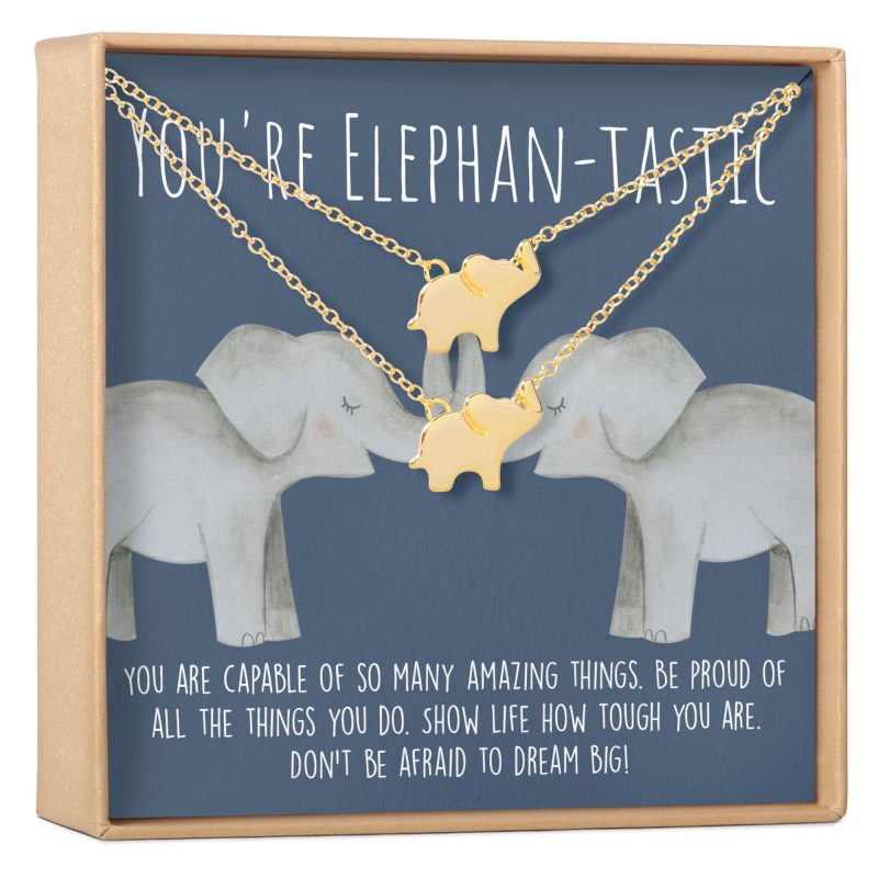 Elephant Lover Necklace, Multiple Styles - Dear Ava