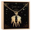 Gemini Zodiac Deity Necklace - Dear Ava