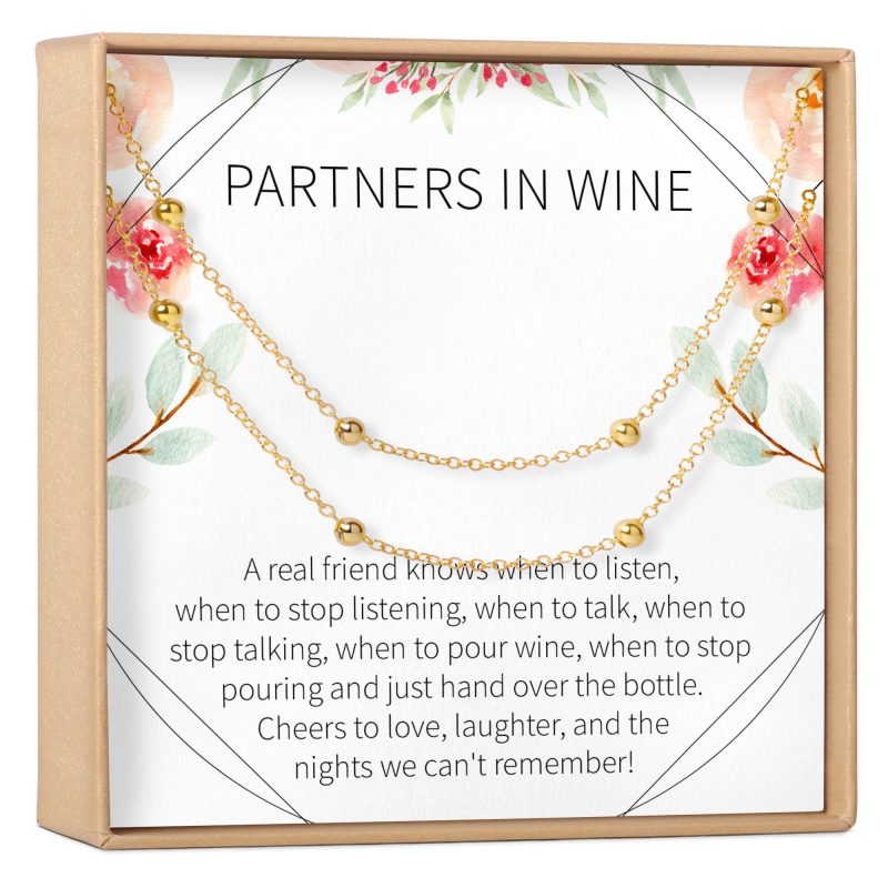 gift for wine lover bracelet 194434