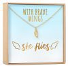 Graduation Wing Necklace - Dear Ava