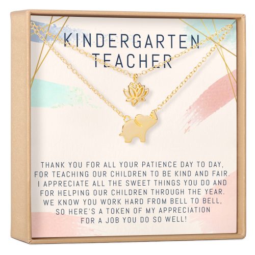 Kindergarten Teacher Necklace, Multiple Styles Jewelry - Dear Ava