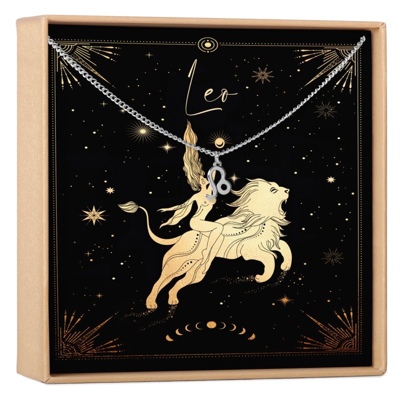 Leo Zodiac Deity Necklace - Dear Ava