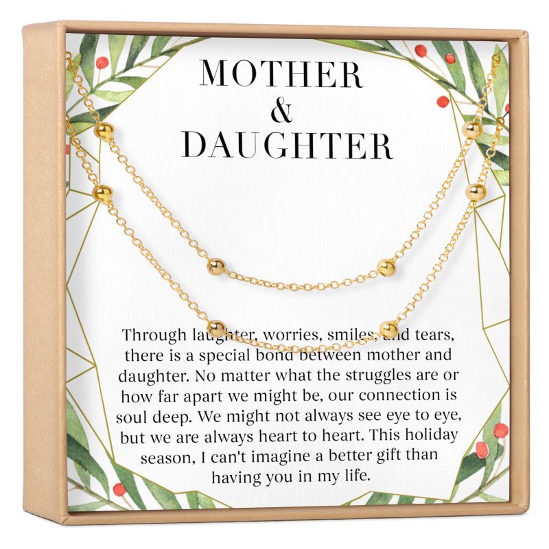 mother daughter christmas dot bracelet set 349319