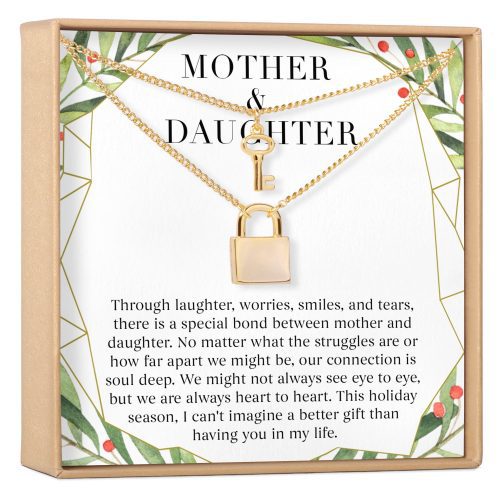 Mother & Daughter Christmas Necklace, Multiple Styles - Dear Ava