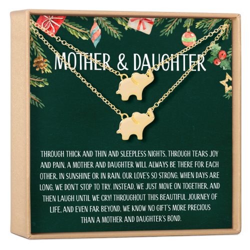 Mother & Daughter Christmas Necklace, Multiple Styles - Dear Ava