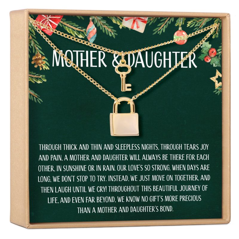 Mother & Daughter Christmas Necklace, Multiple Styles - Dear Ava