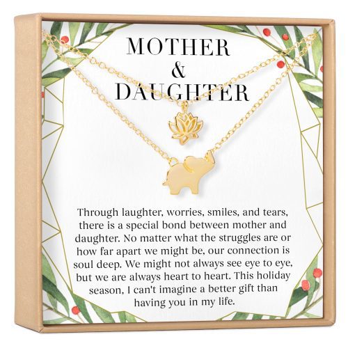 Mother & Daughter Christmas Necklace, Multiple Styles - Dear Ava