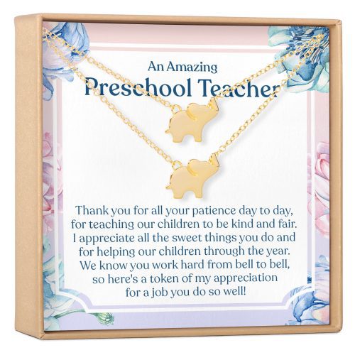 Preschool Teacher Necklace, Multiple Styles Jewelry - Dear Ava