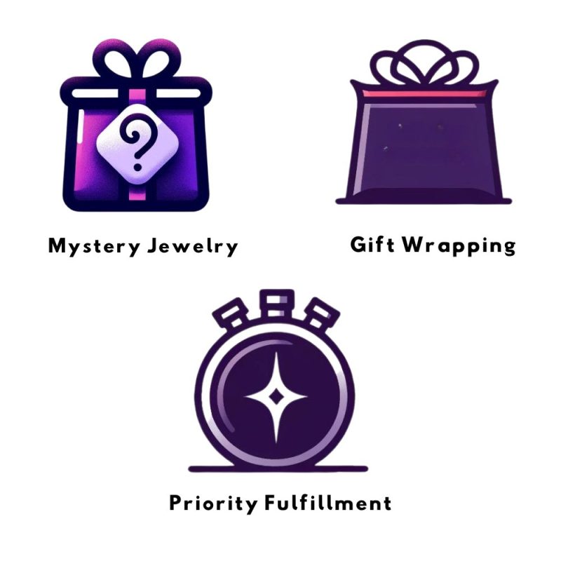 priority fulfillment gift wrapping mystery jewelry bundle 411071