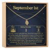 September 1st Virgo Necklace - Dear Ava