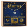 Starry Night Taurus Zodiac Necklace - Dear Ava