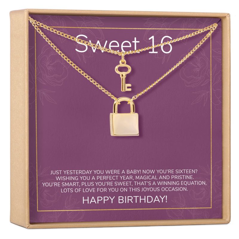 Sweet 16 Necklace, Multiple Styles - Dear Ava