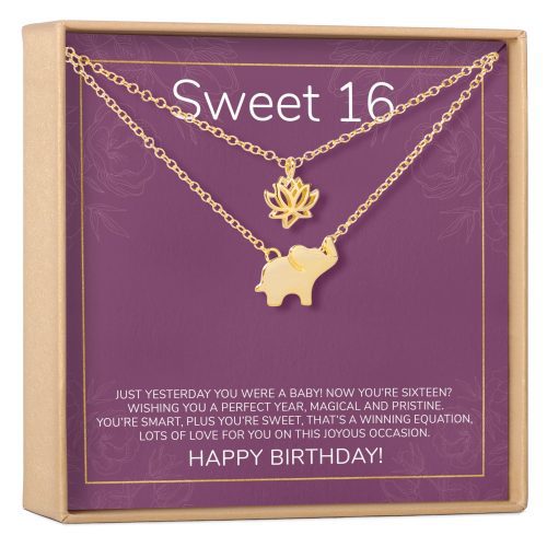 Sweet 16 Necklace, Multiple Styles - Dear Ava