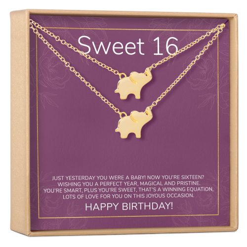 Sweet 16 Necklace, Multiple Styles - Dear Ava