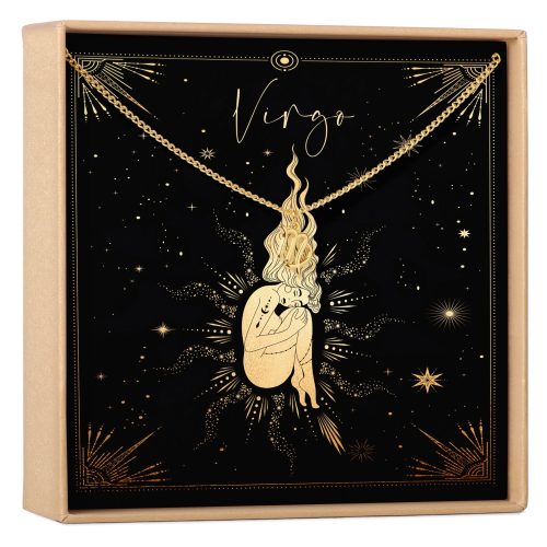 Virgo Zodiac Deity Necklace - Dear Ava