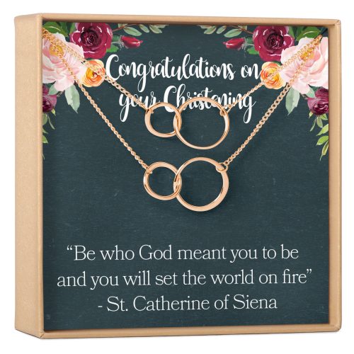 Baptism and Christening Necklace, Multiple Styles - Dear Ava