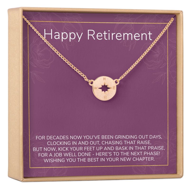 Retirement Necklace, Multiple Styles - Dear Ava