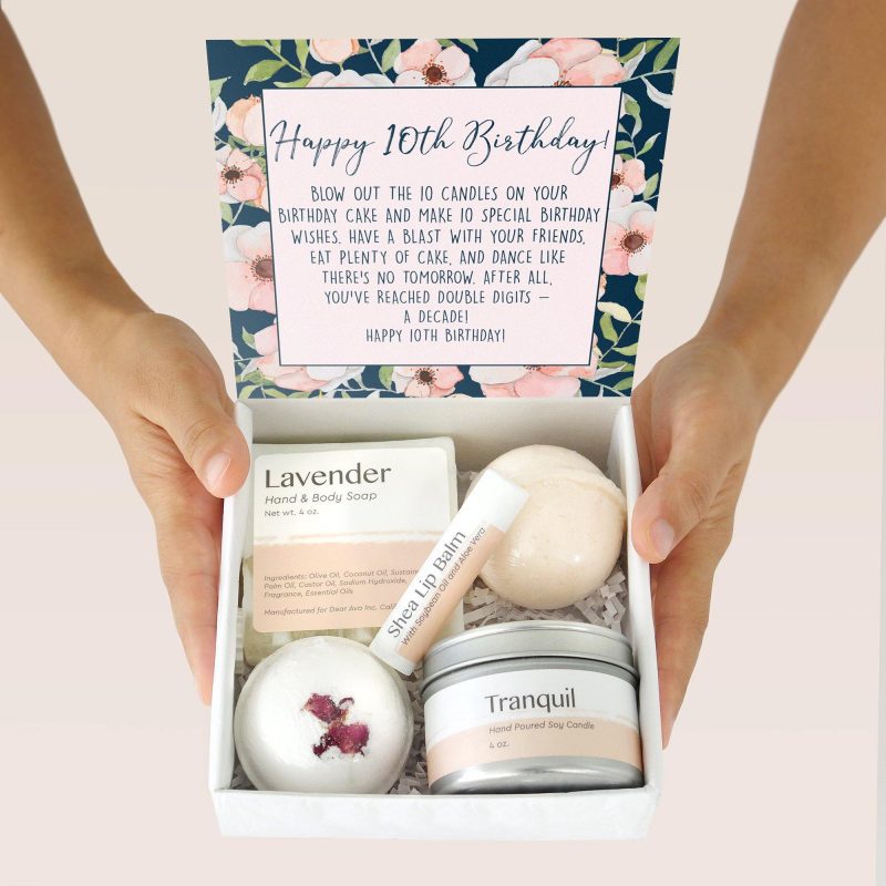 10th birthday gift spa gift box 147085