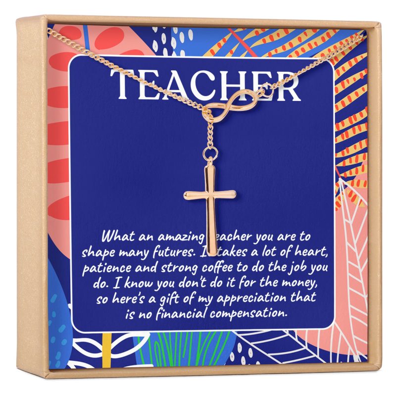 Funny Teacher Necklace, Multiple Styles Jewelry - Dear Ava