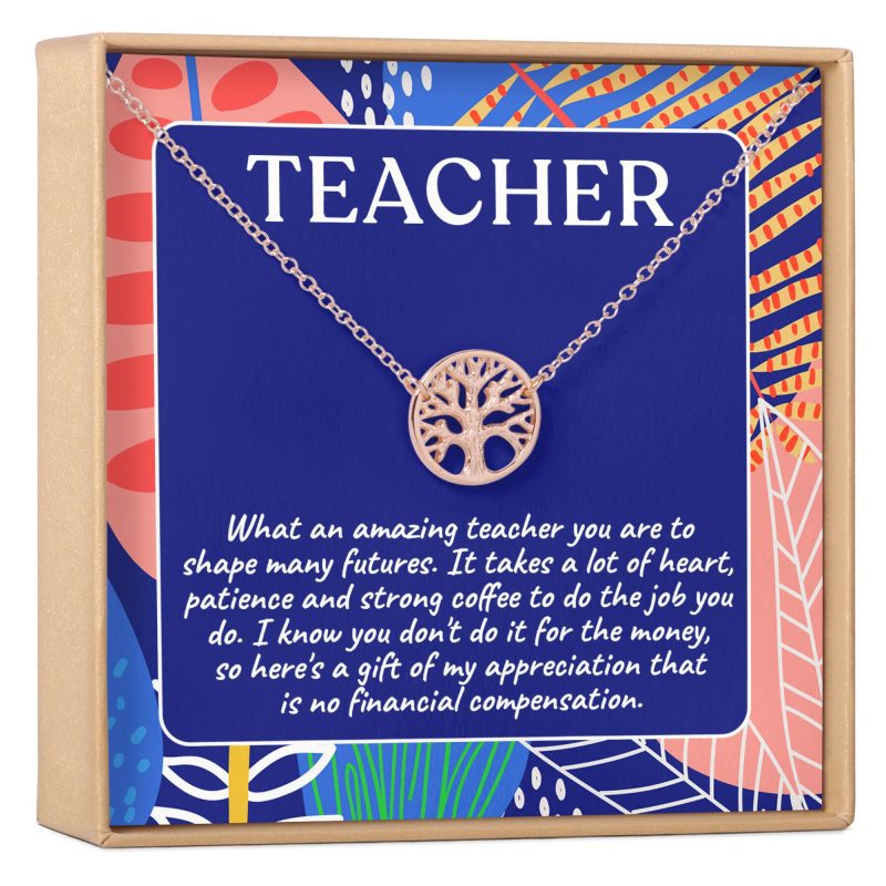 Funny Teacher Necklace, Multiple Styles Jewelry - Dear Ava