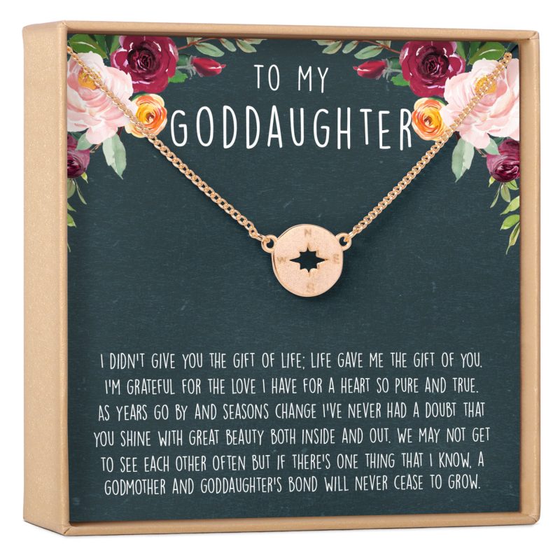 Goddaughter Necklace, Multiple Styles - Dear Ava