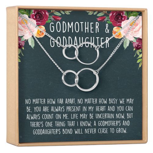 Godmother - Goddaughter Necklace, Multiple Styles - Dear Ava