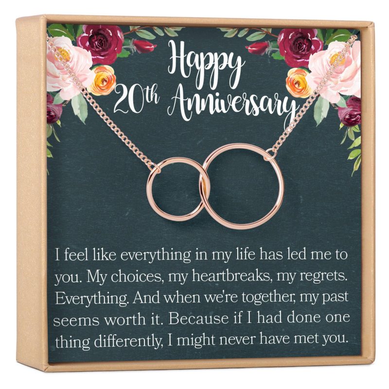 20th Anniversary Necklace - Dear Ava