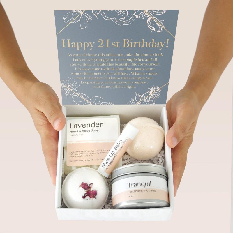 21st birthday spa gift box 209202