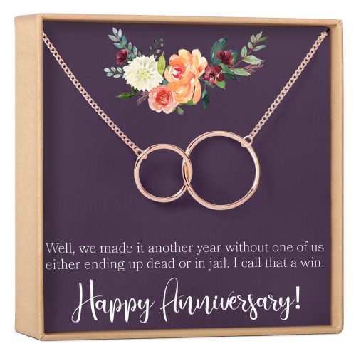 Anniversary Gift Necklace - Dear Ava