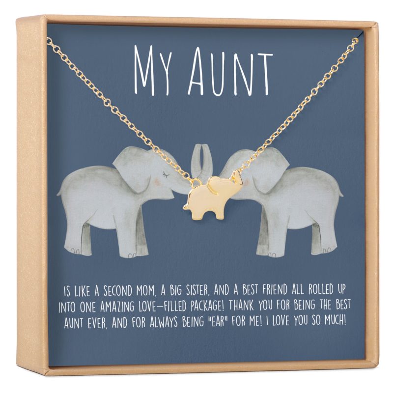 aunt elephant pendant necklace 260443