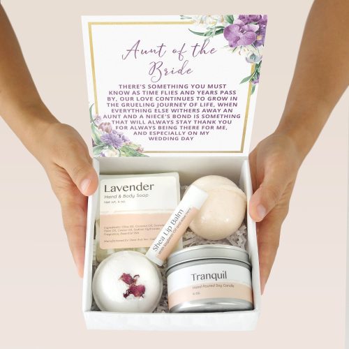 aunt of the bride spa gift box 715019