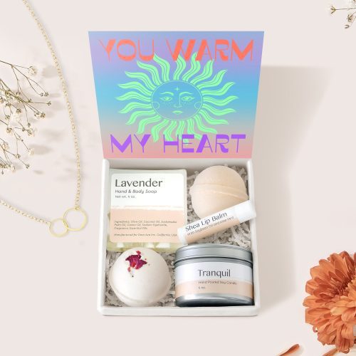 Best Friends DoubleCircleNecklace Gift Box Set - Dear Ava