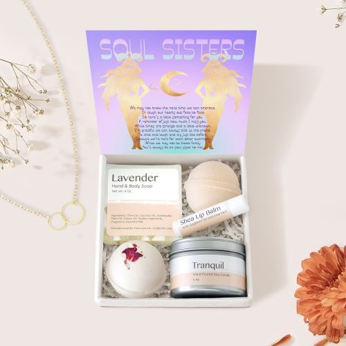 Best Friends DoubleCircleNecklace Gift Box Set - Dear Ava