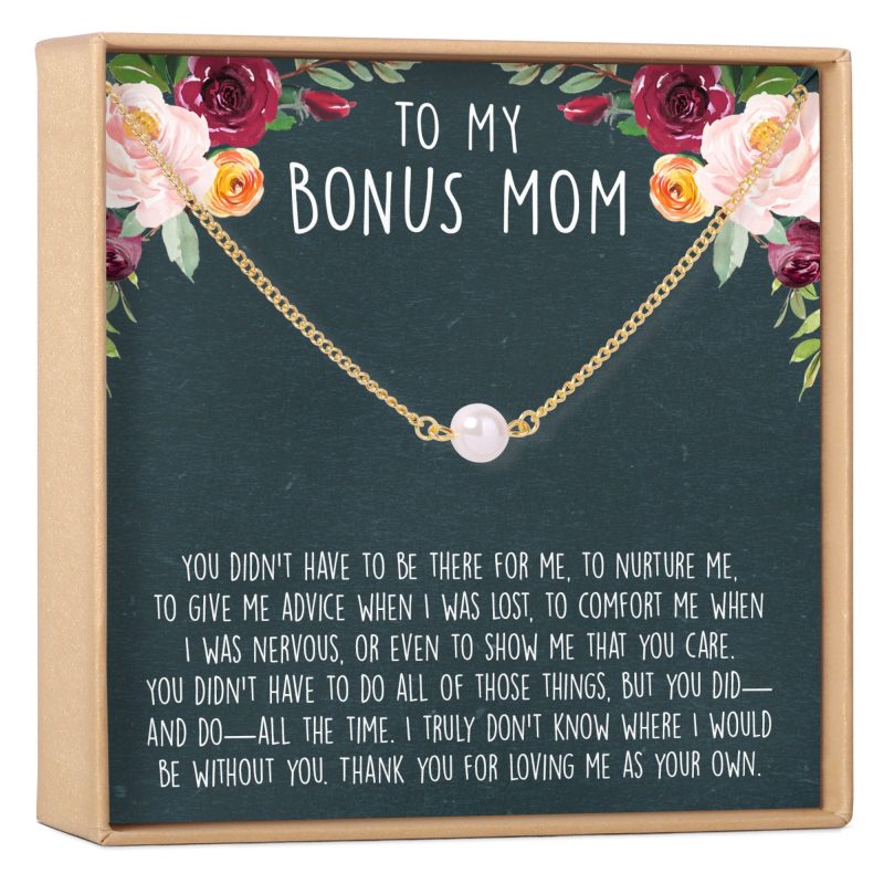 bonus mom pearl necklace 130978