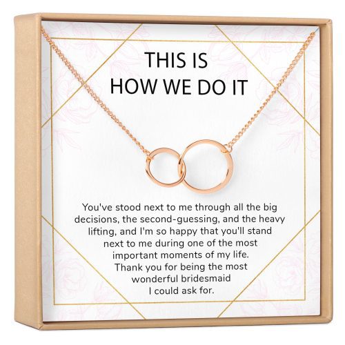 Bridesmaids Necklace - Dear Ava