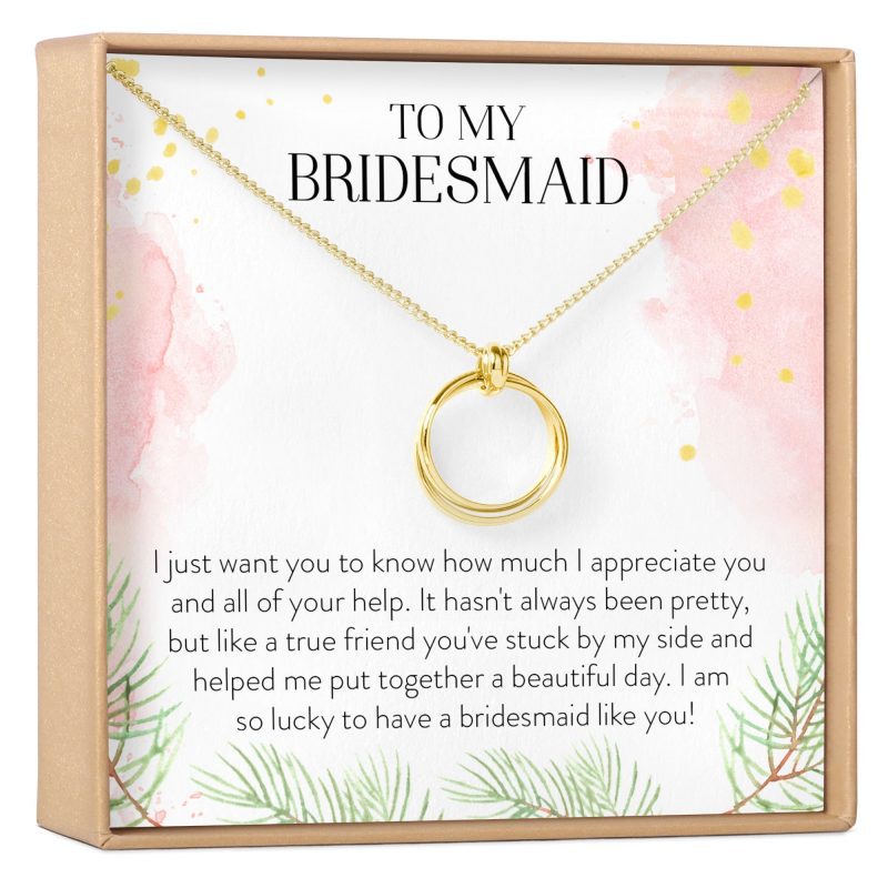 Bridesmaids Necklace - Dear Ava