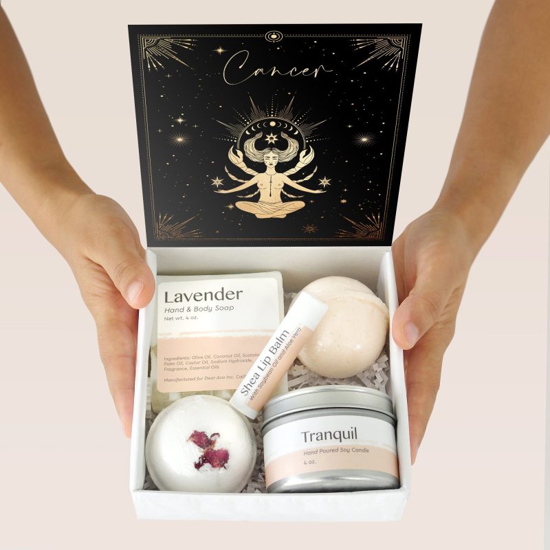 cancer deity zodiac gift box set 391491