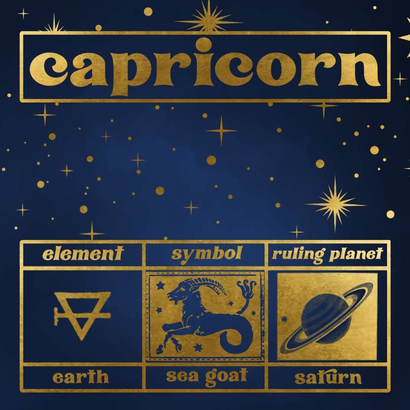 capricorn zodiac gift box set 271687