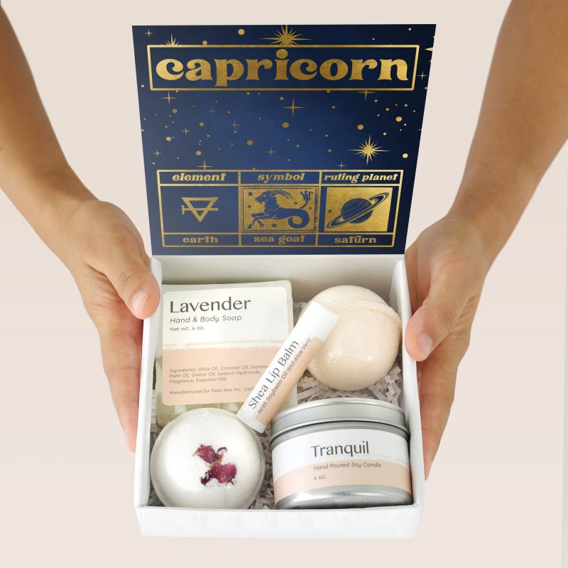 capricorn zodiac gift box set 933280