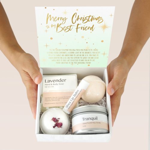 christmas gift for best friend compass necklace gift box set 349943